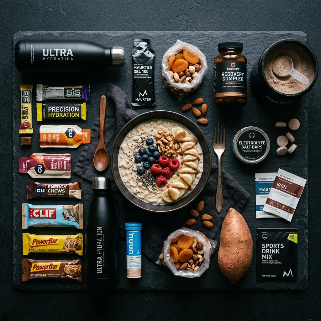 Endurance athlete nutrition and HiStrips nasal strips supplement stack