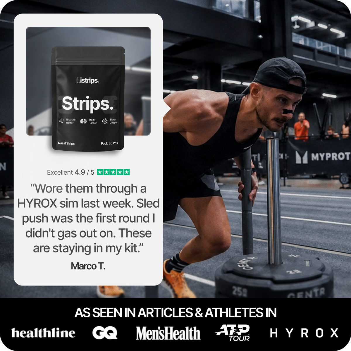 Black Nasal Strips