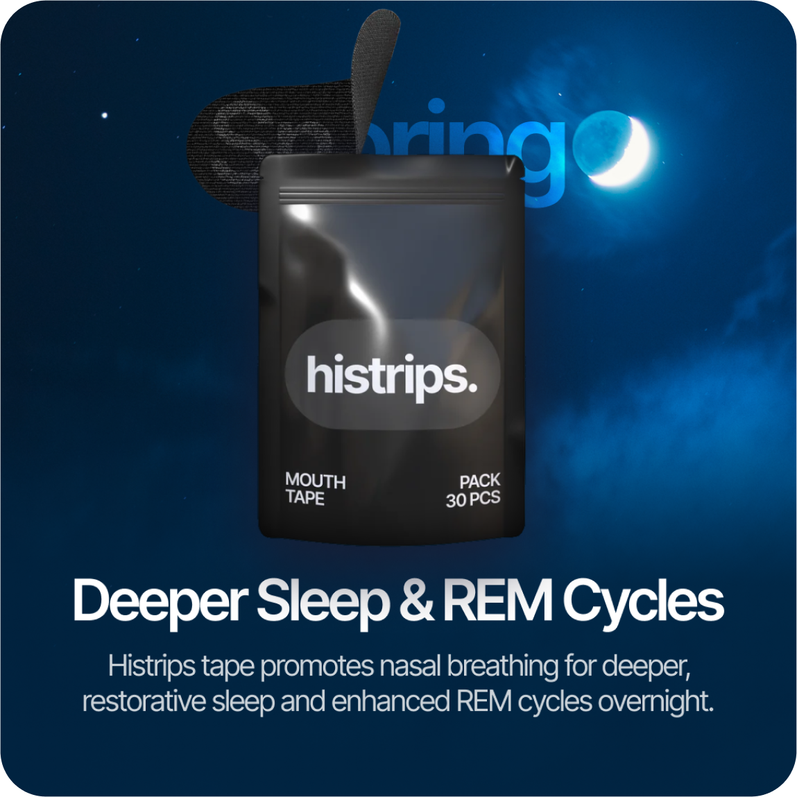 Adhesive strip for better sleep and nose breathing