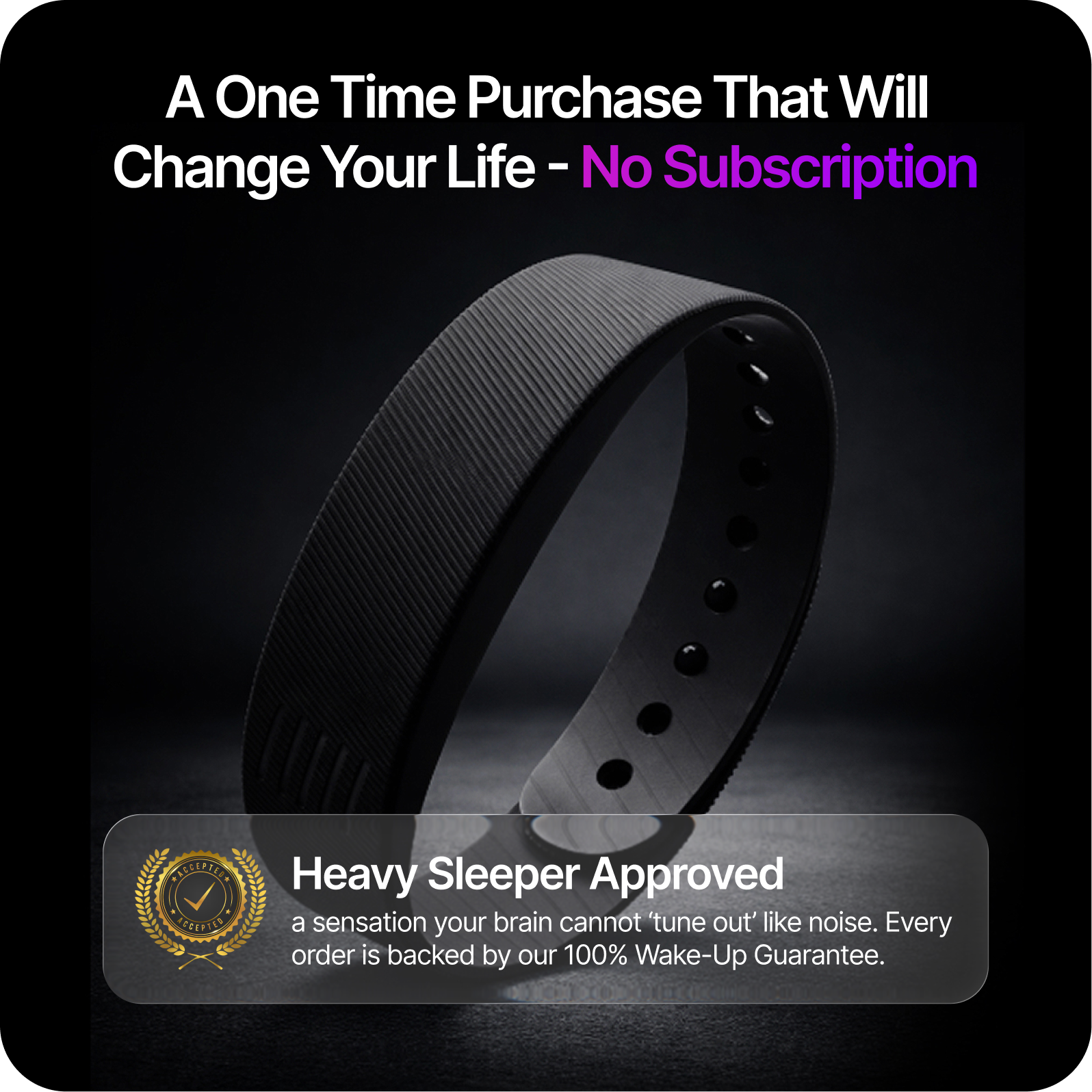 Onyx Sleep Wrist Alarm