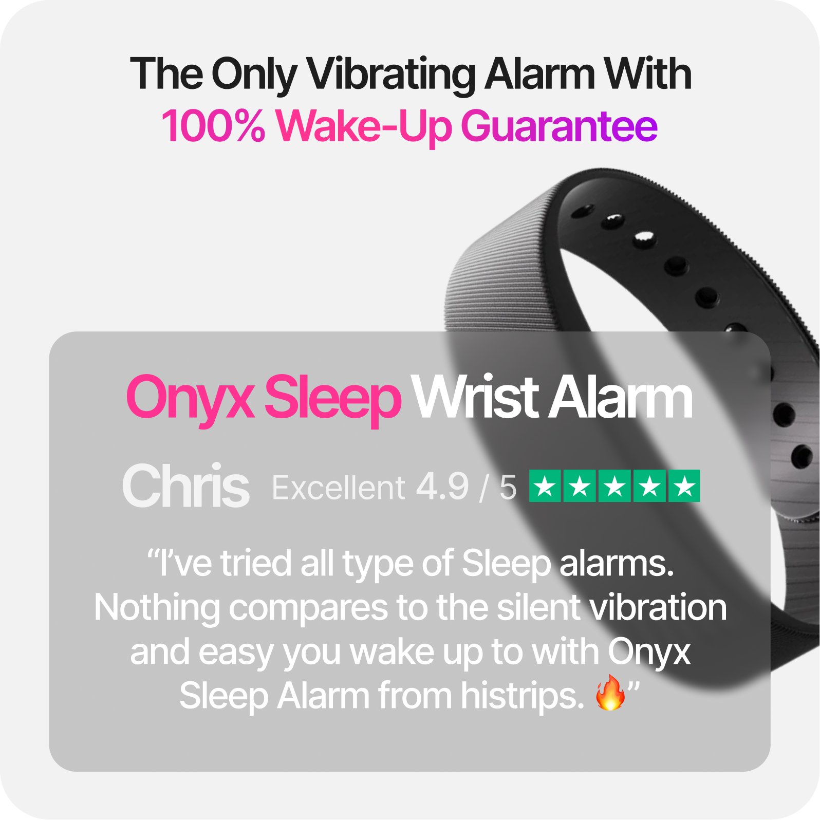 Onyx Sleep Wrist Alarm