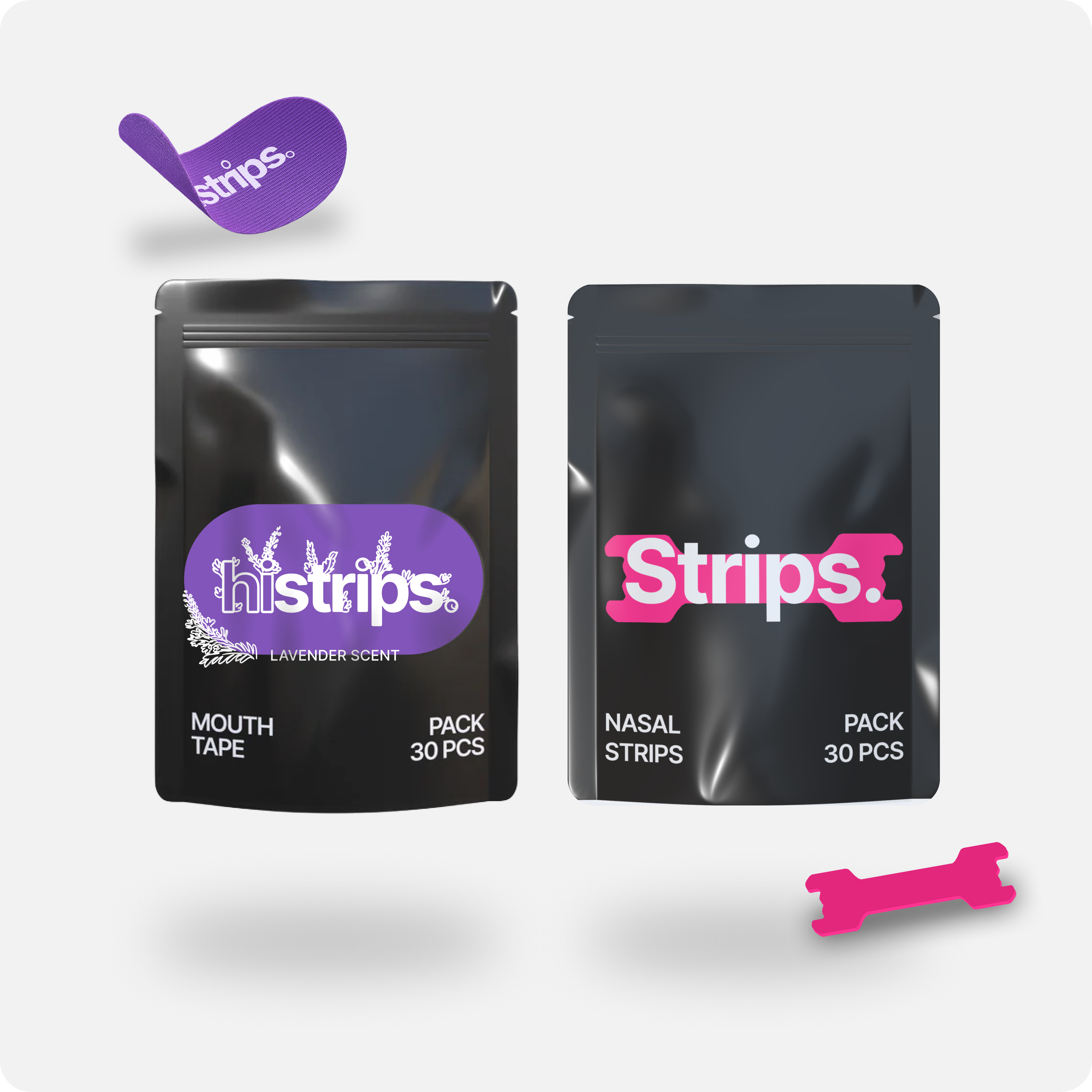 Glow Boost (HiStrips + Lavender Mouth Tape)