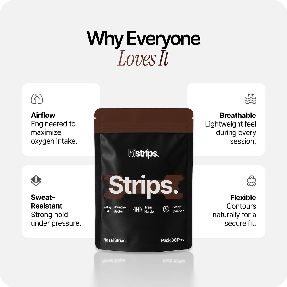 Brown Nasal Strips
