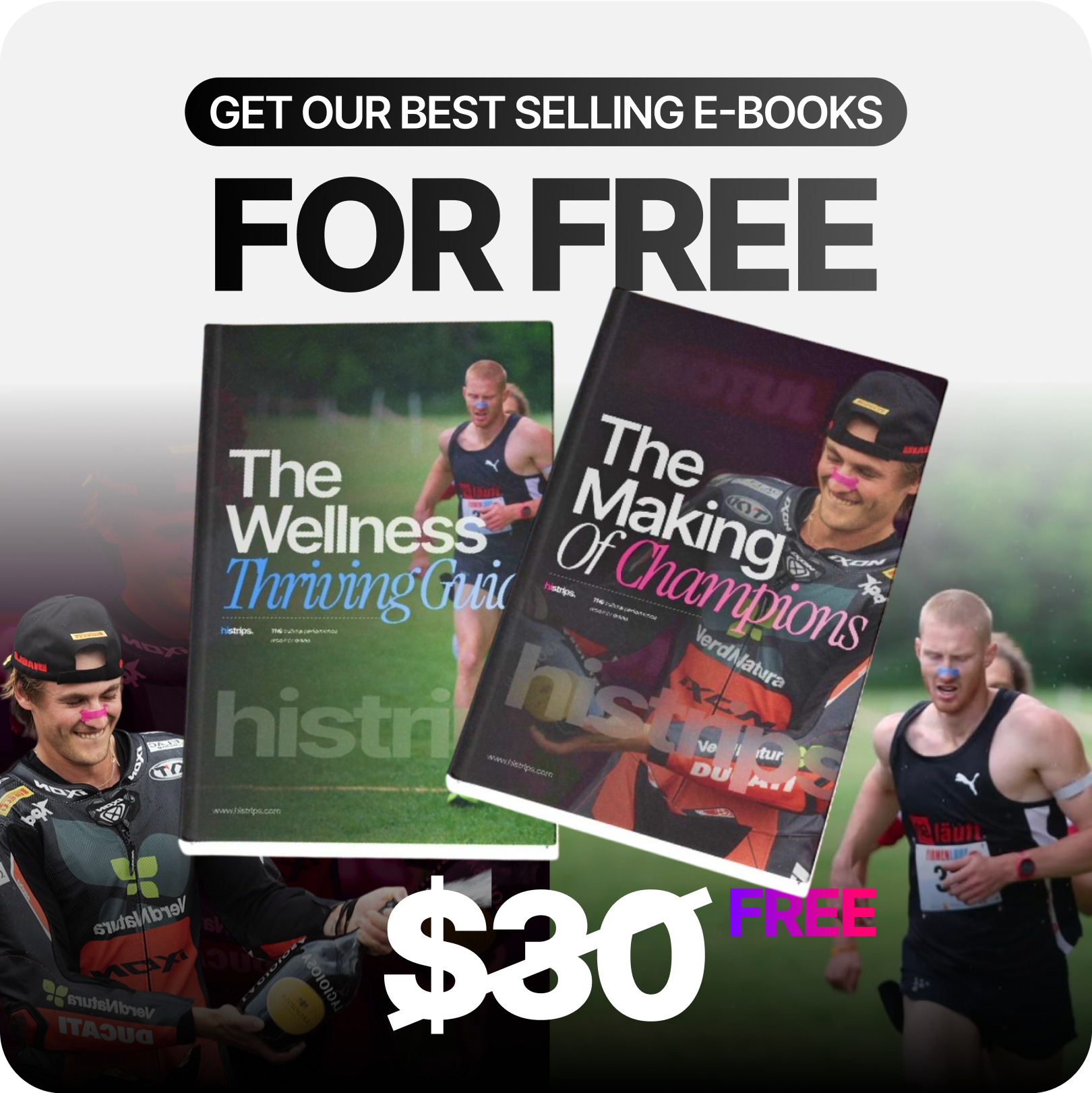 Athlete's Favorite (White Strips)