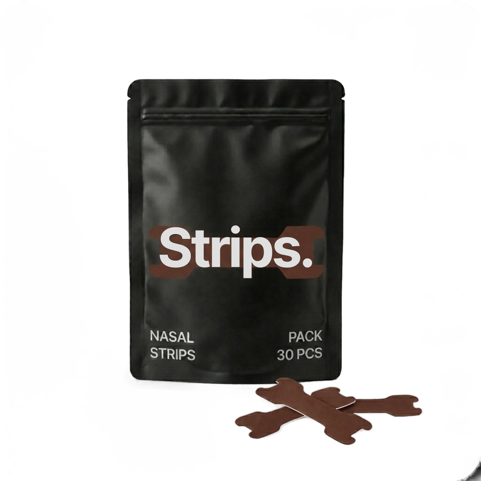 Brown Nasal Strips without background