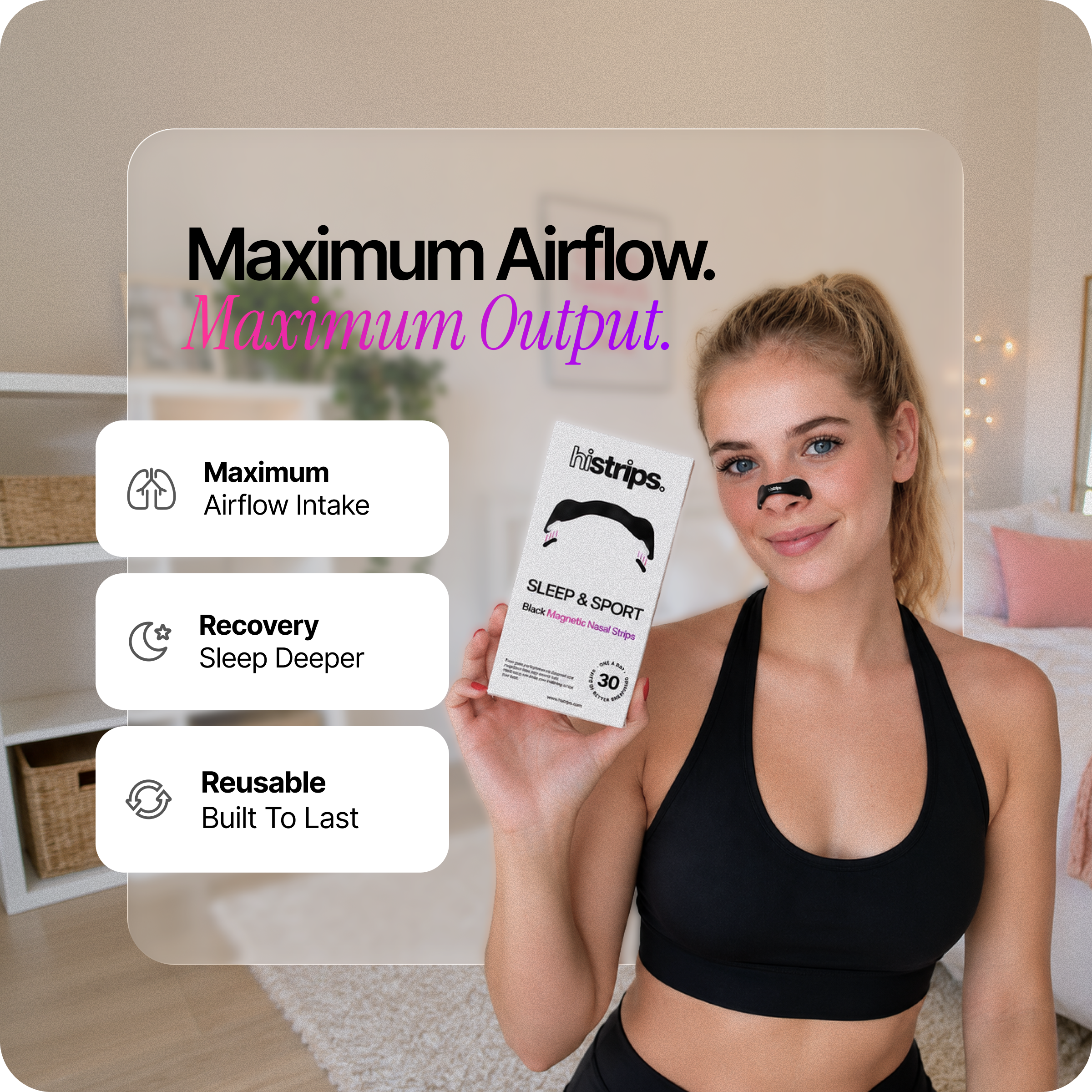 HiStrips Magnetic Nasal Strips