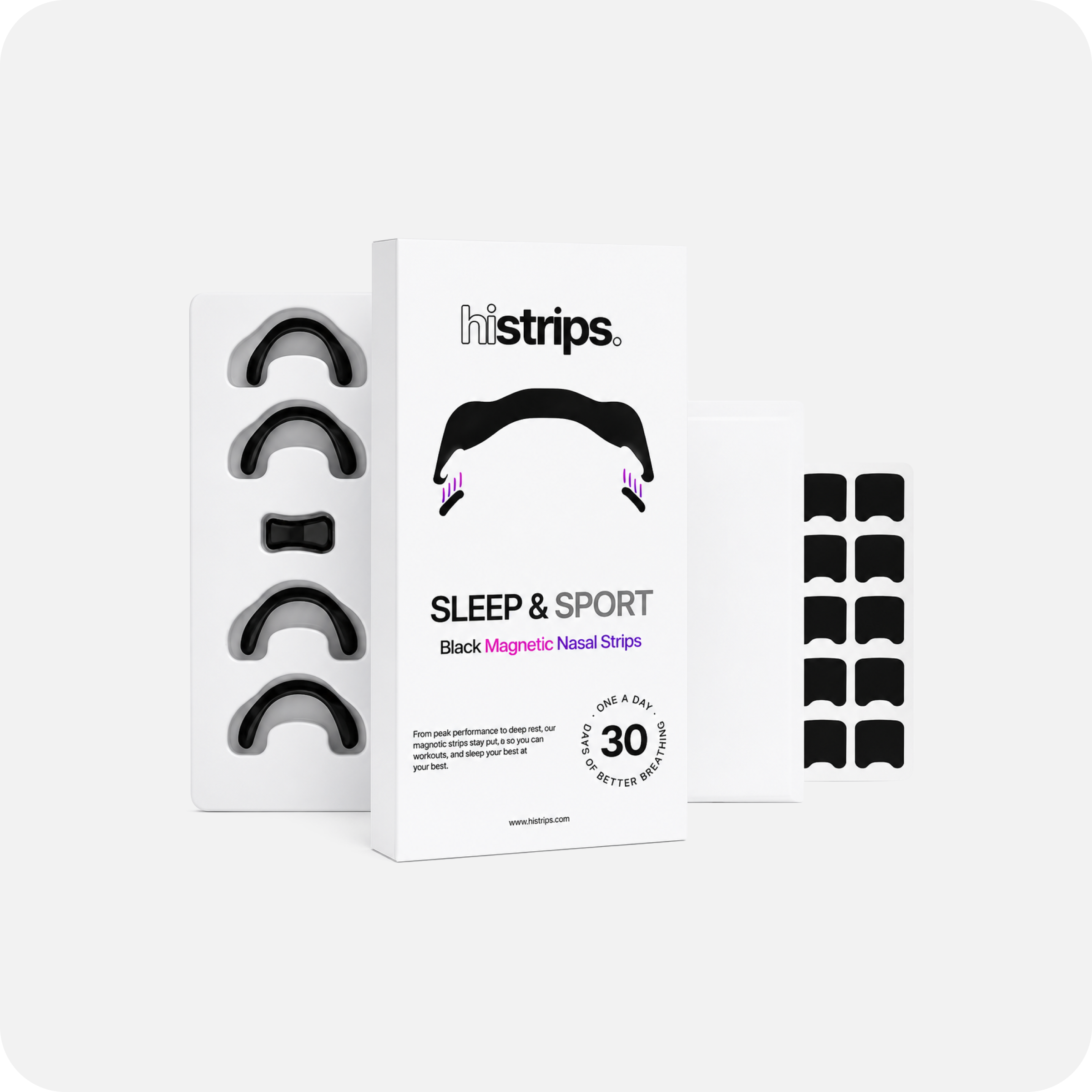 HiStrips Magnetic Nasal Strips