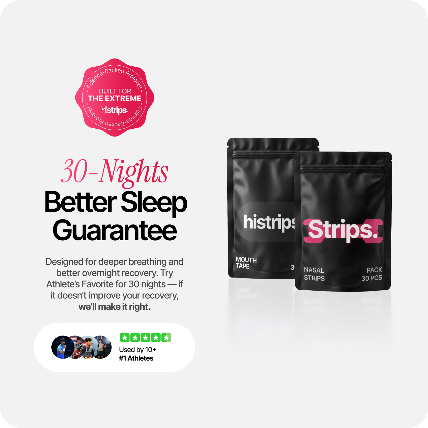 Athlete's Favorite (Pink Strips)