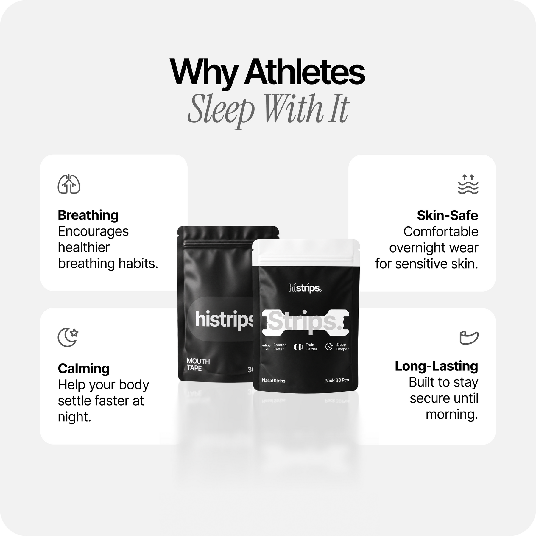 Athlete's Favorite (White Strips)