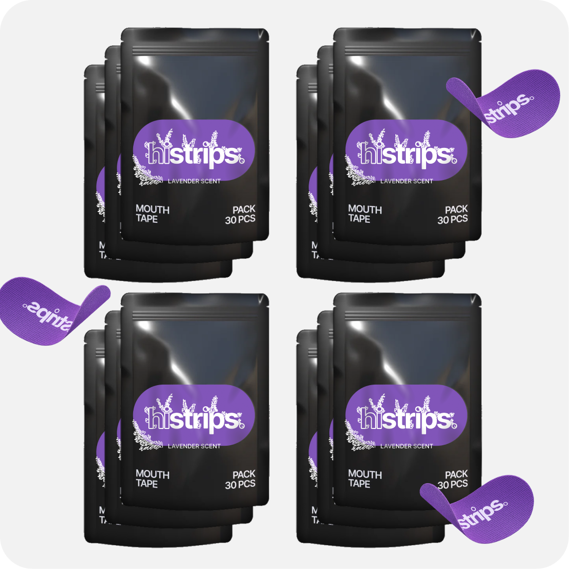 Cinta Bucal Lavanda