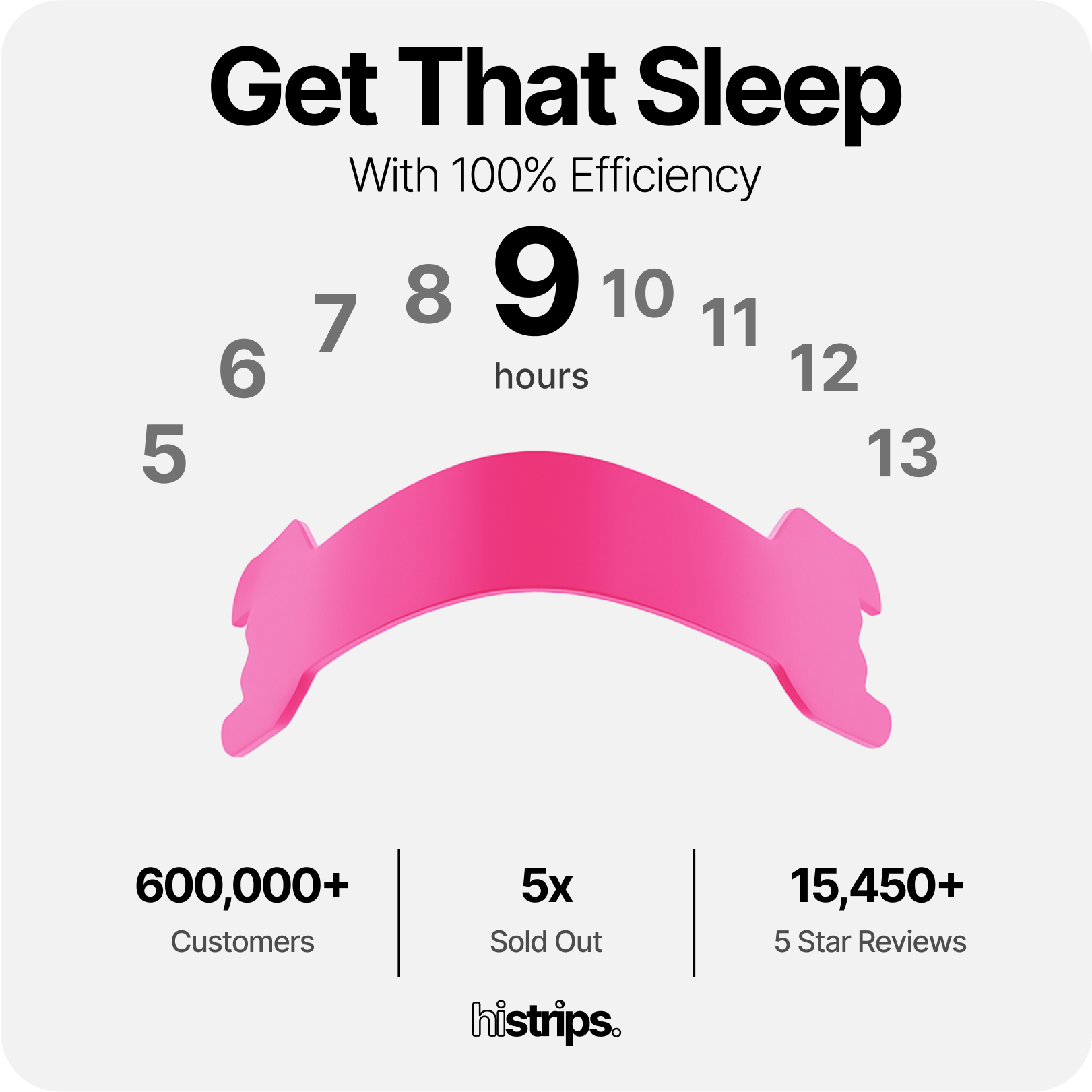 Nasal Sleeping Strips - Pink