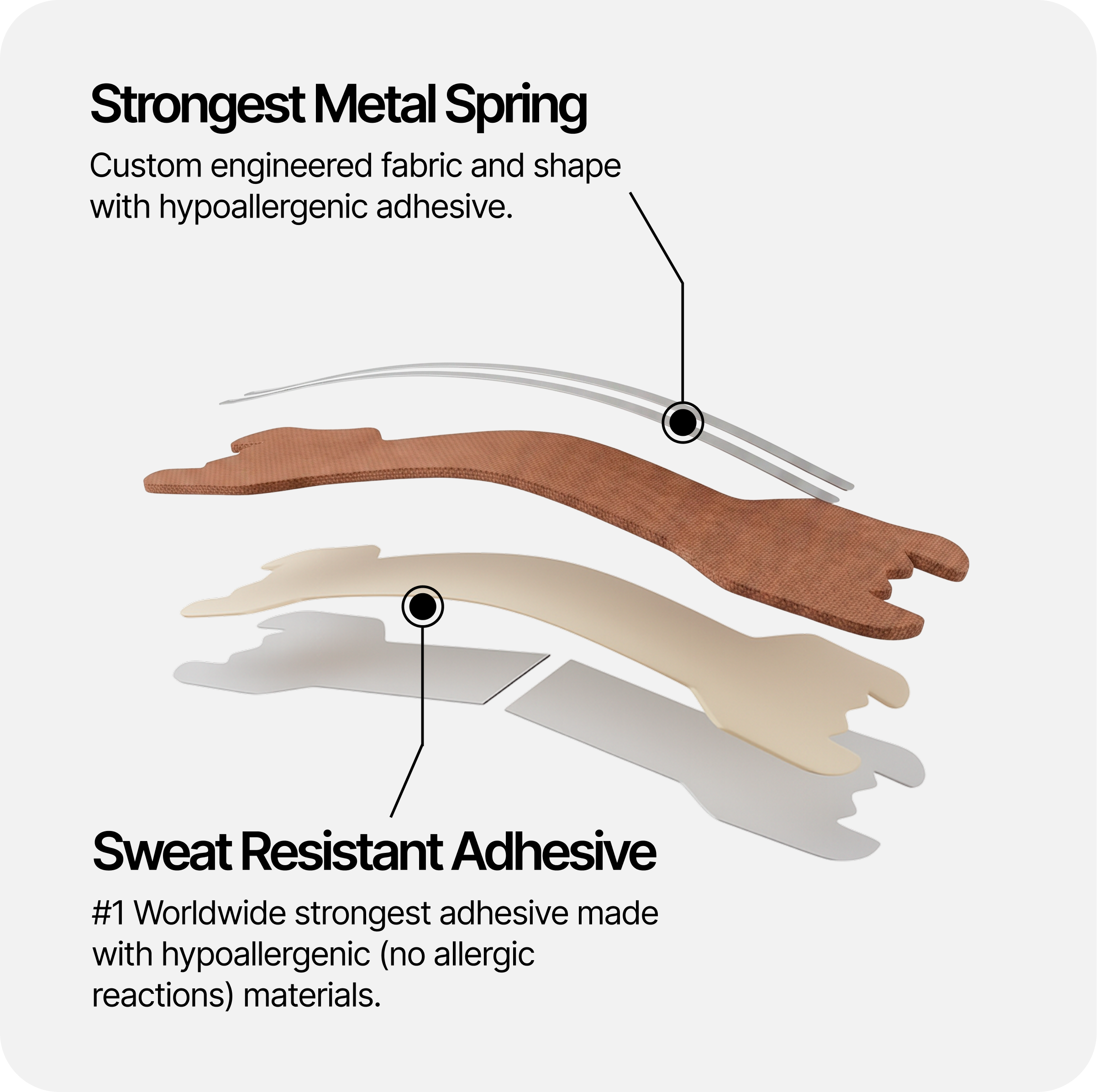 Brown Nasal Strips