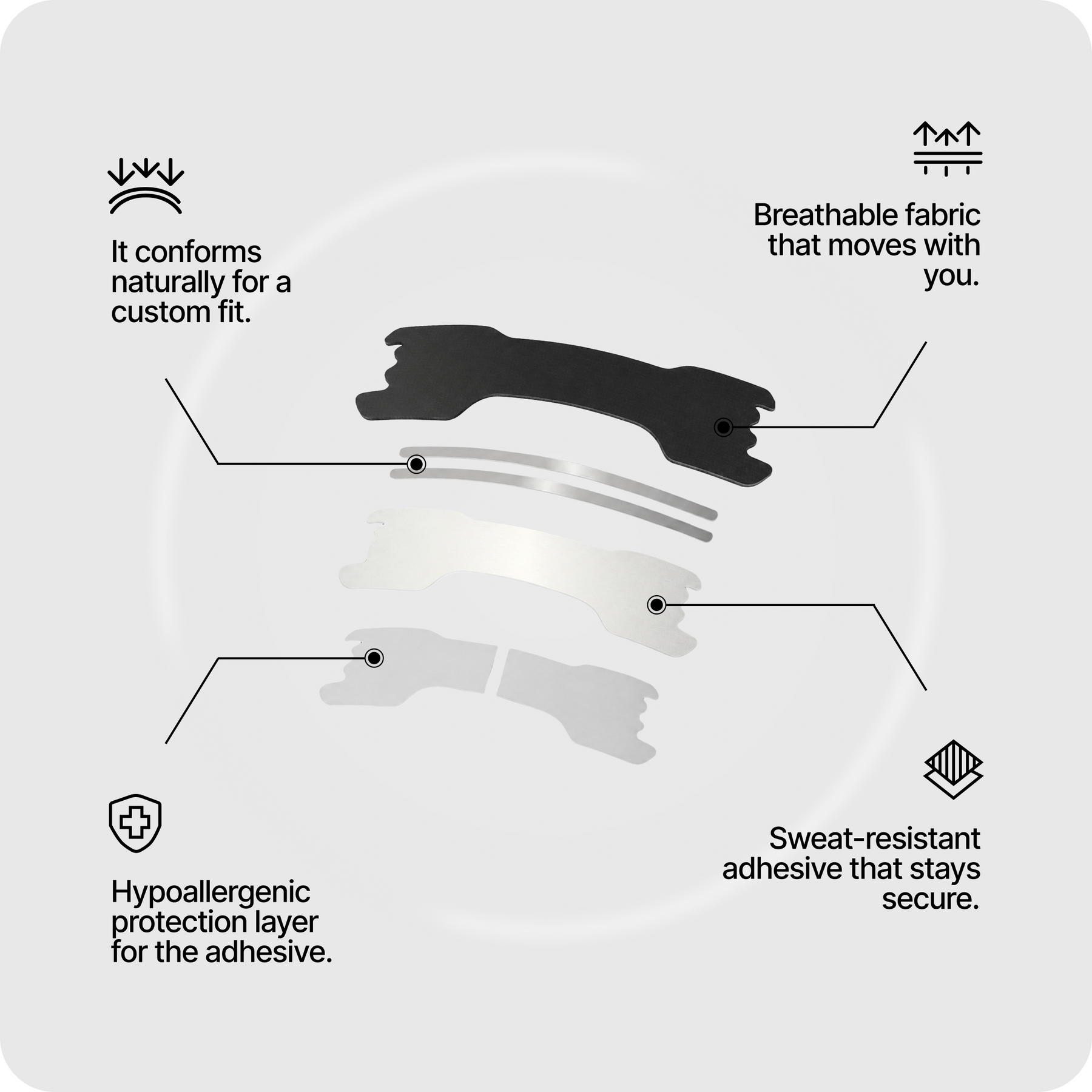 Black Nasal Strips