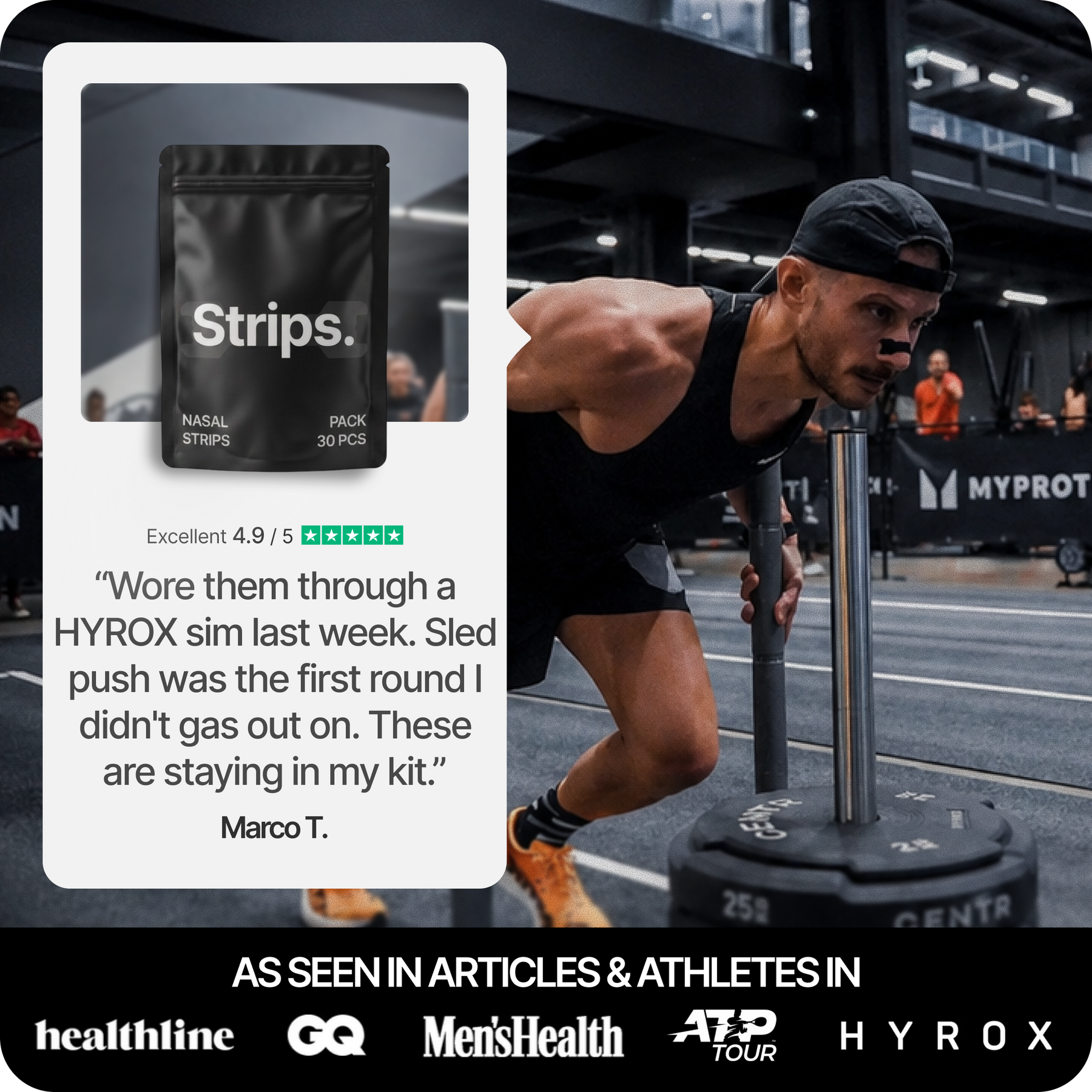 Black Nasal Strips