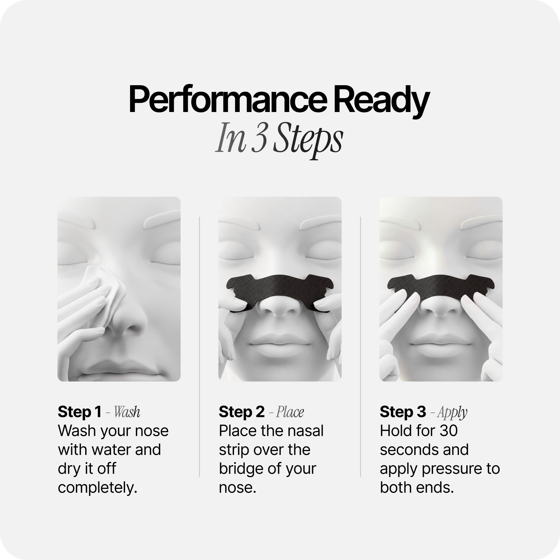 Black Nasal Strips