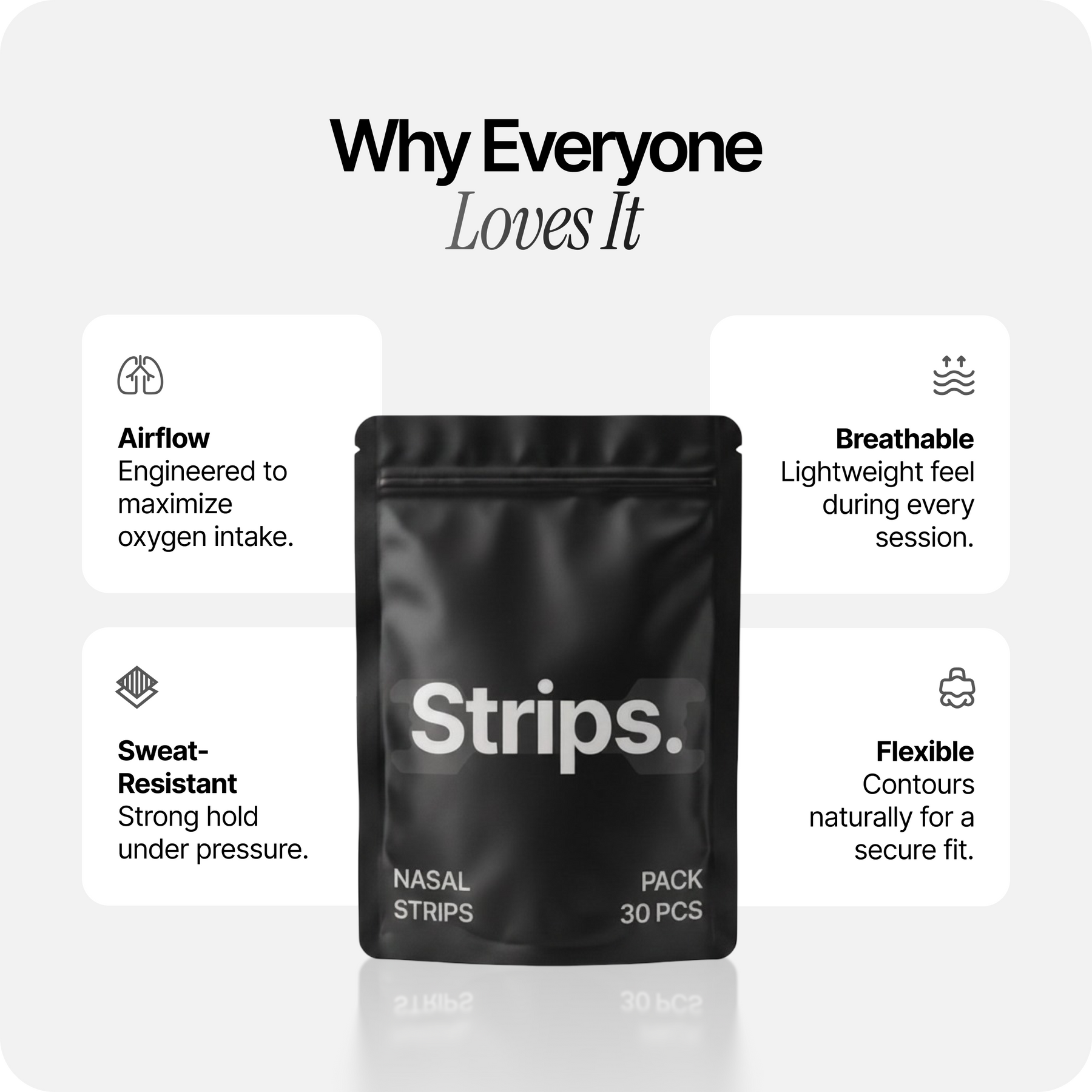 Black Nasal Strips