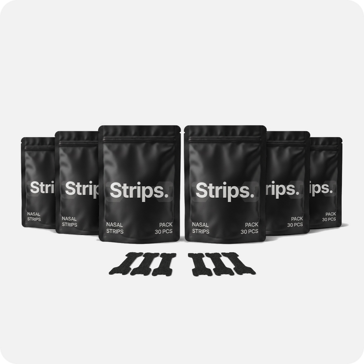 Black Nasal Strips [6-Pack]