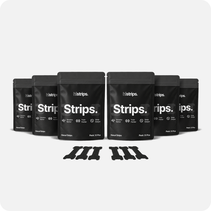 Black Nasal Strips [6-Pack]