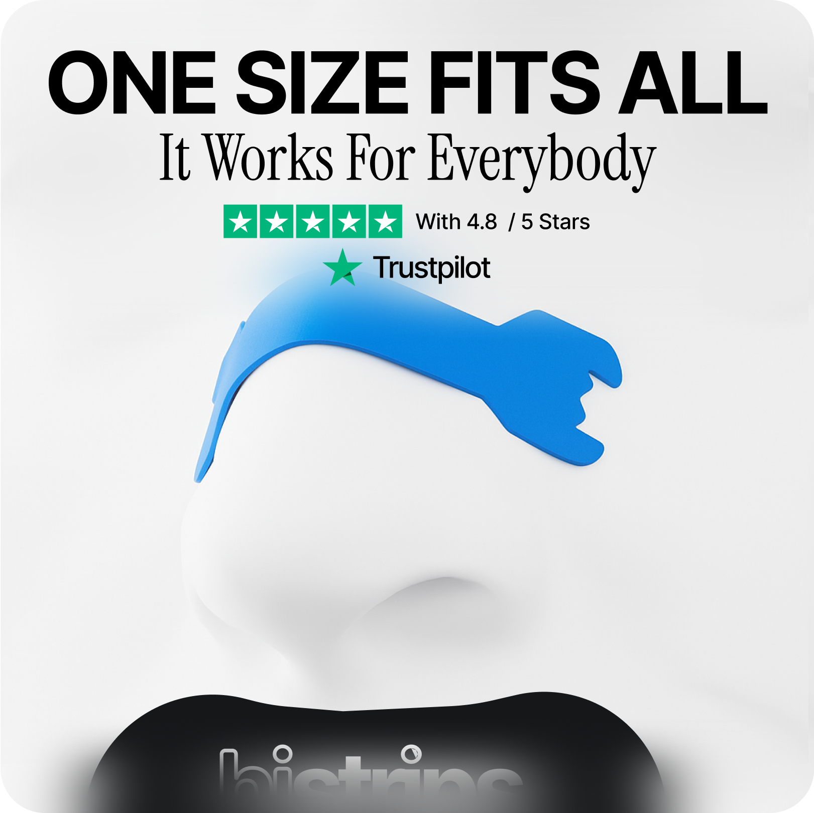 Black Athlete's Favorite (Blue Strips) product image