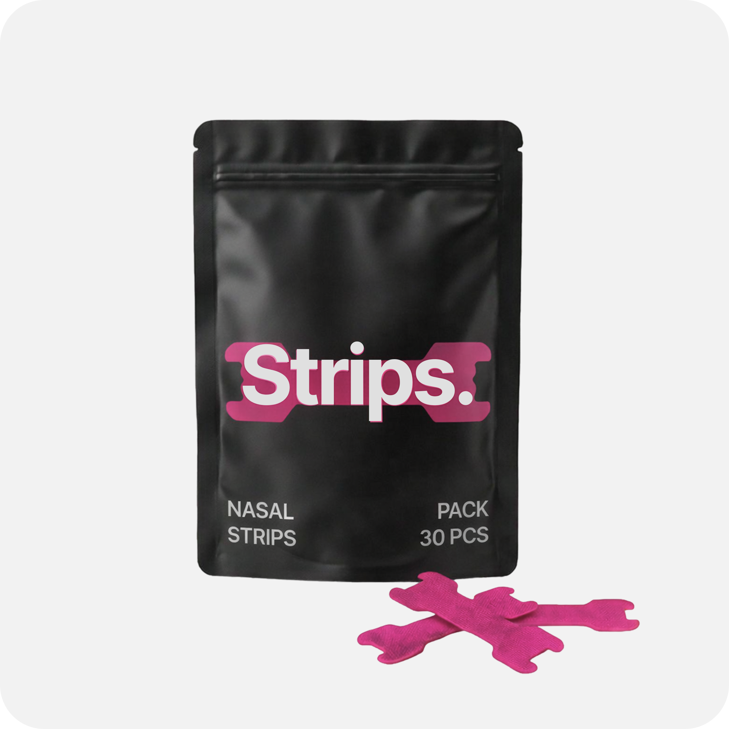 Pink Nasal Strips