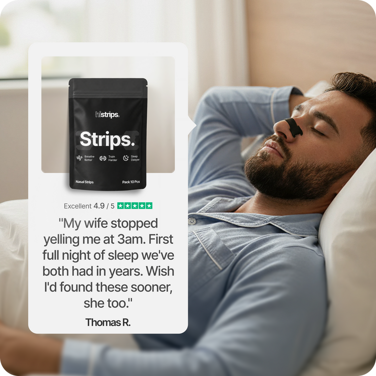 Nasal Sleeping Strips - Black