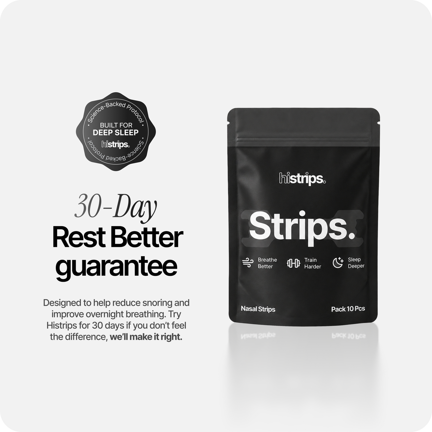 Nasal Sleeping Strips - Black