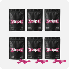 Pink Nasal Strips [6-Pack]