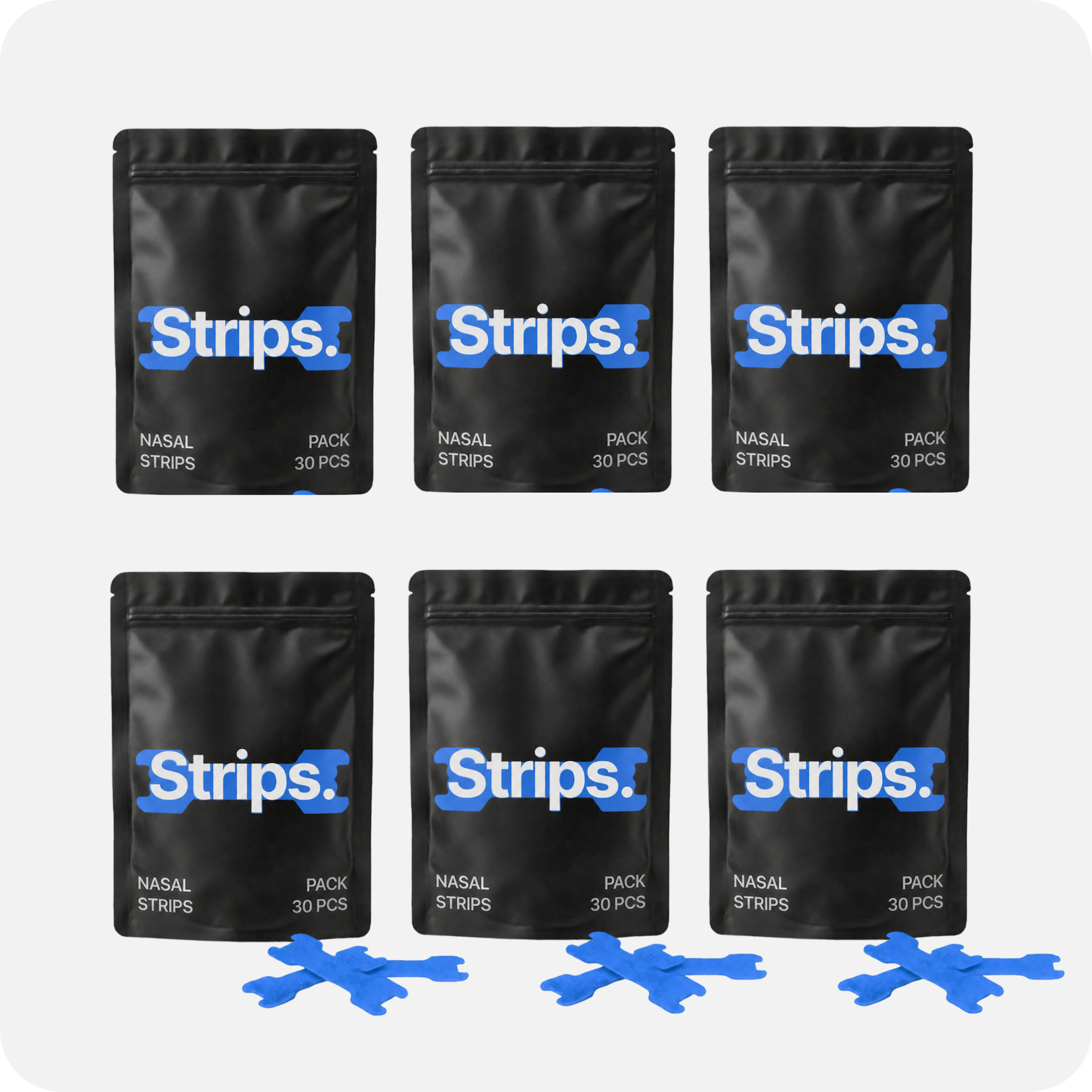 Blue Nasal Strips [6-Pack] product image