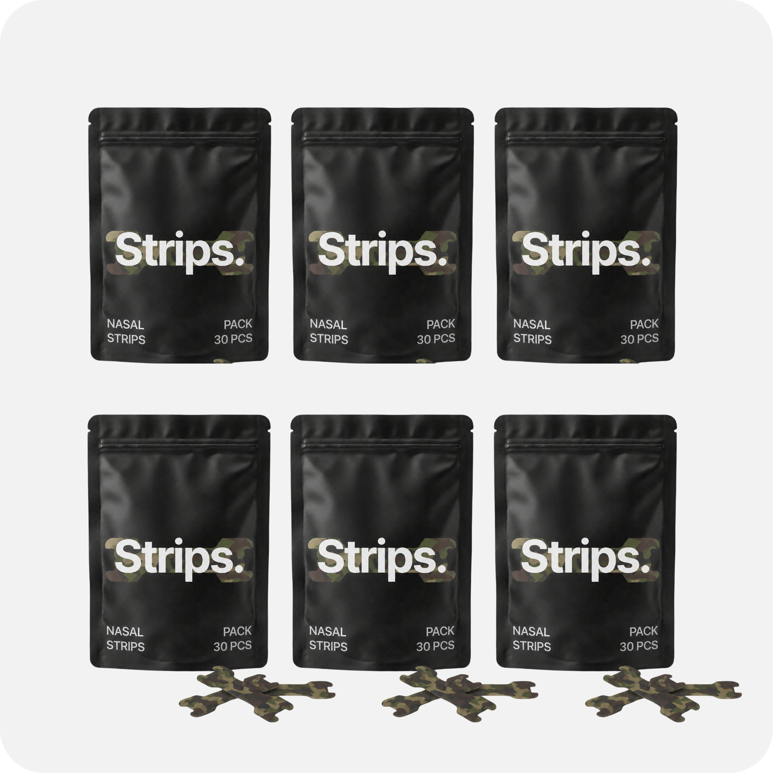Camo Nasal Strips [6-Pack] product image
