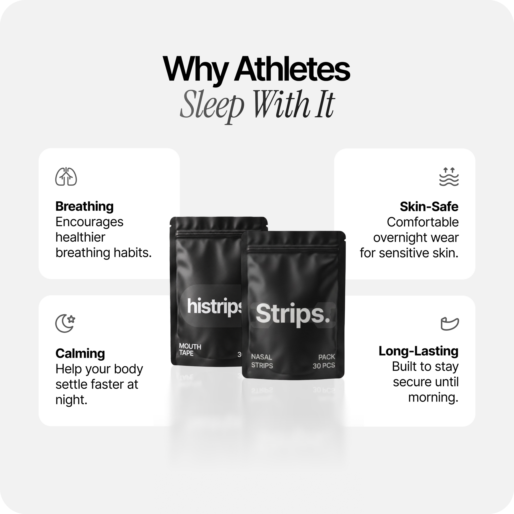 Athlete's Favorite (Black Strips)