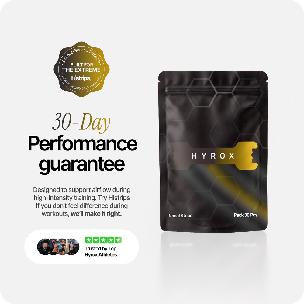 HiStrips x HYROX Black Edition Nasal Strips