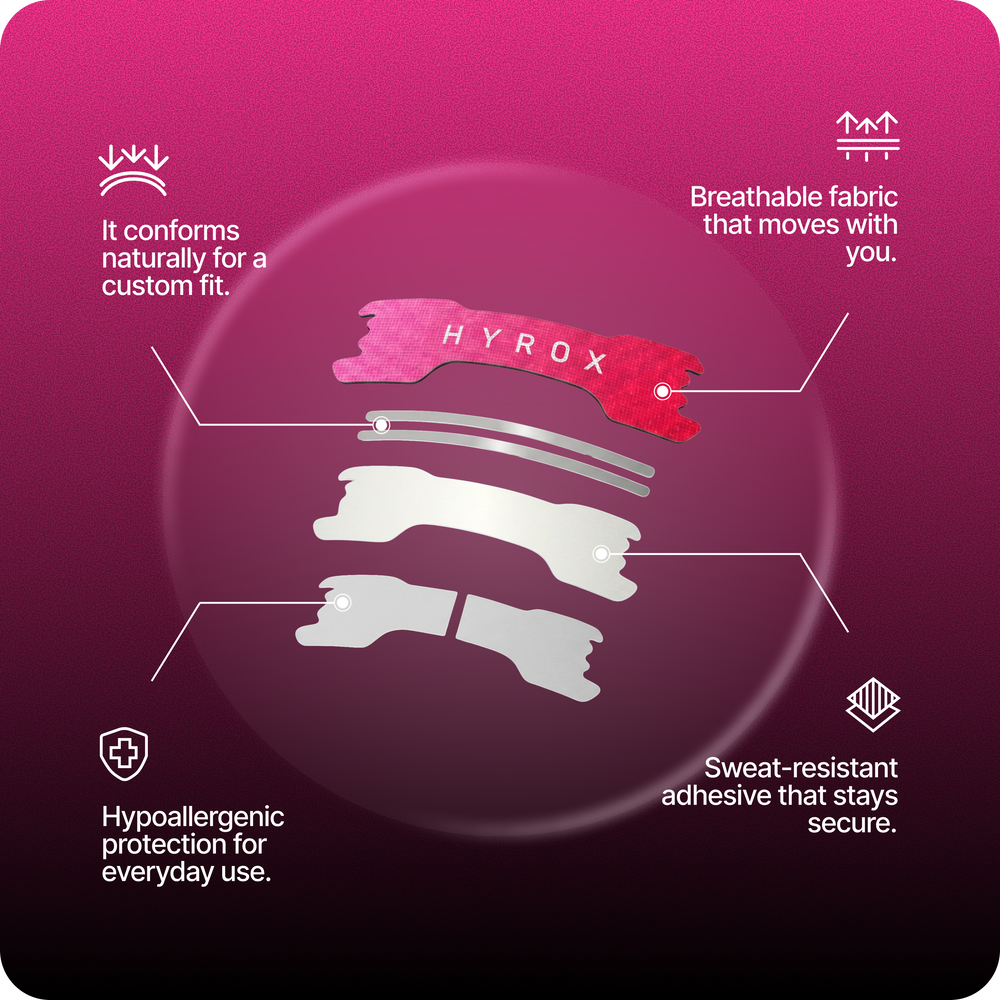 HiStrips x HYROX Pink Edition Nasal Strips