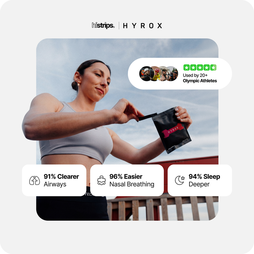 HiStrips x HYROX Pink Edition Nasal Strips