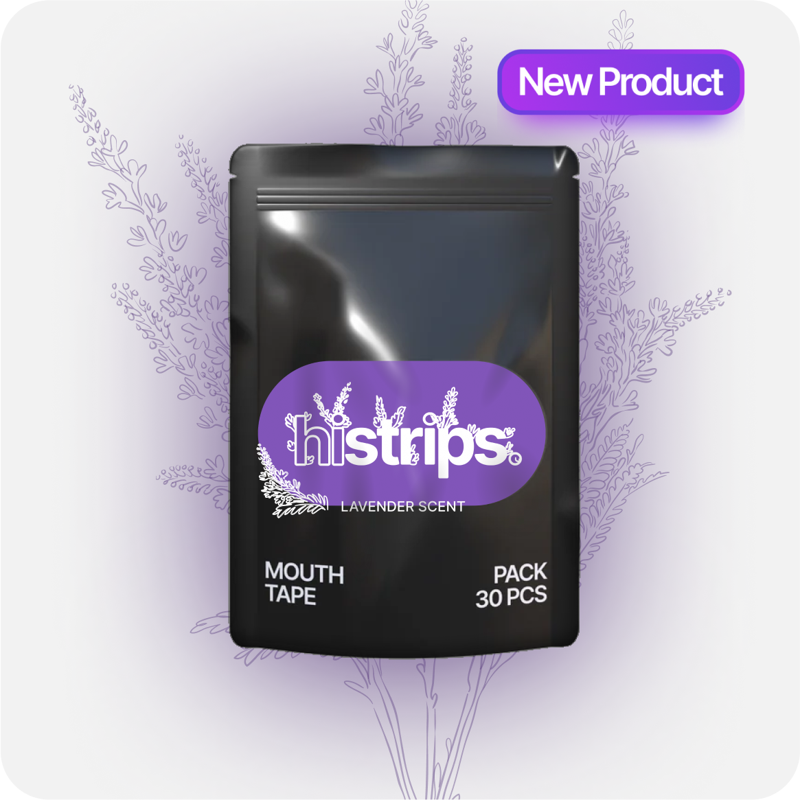 Lavender Mouth Tape  [YEAR SUPPLY]