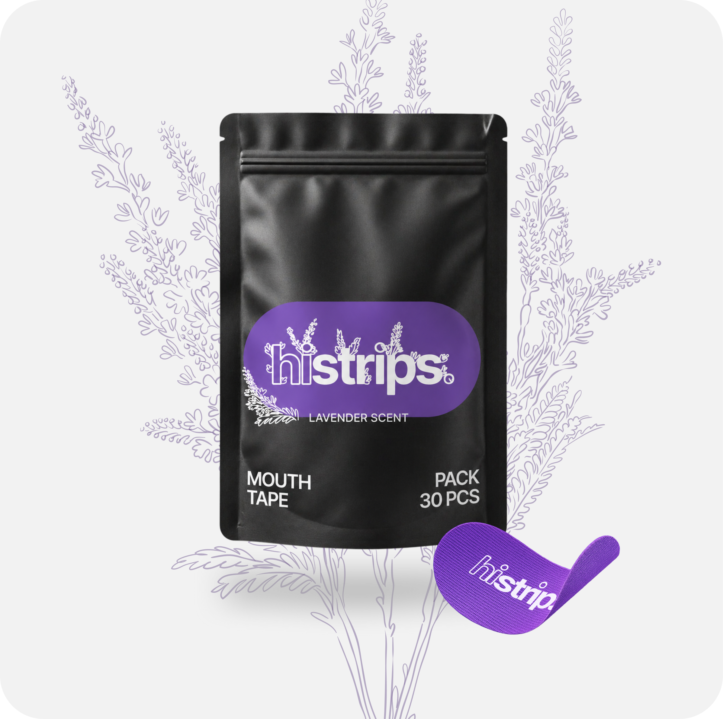 Lavender Mouth Tape