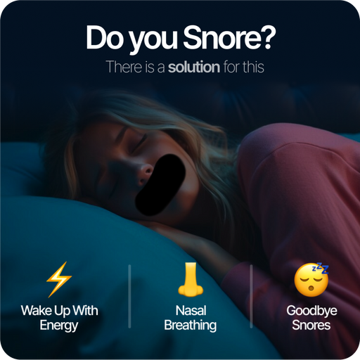 8. Prevents snoring and improves |highlight|sleep quality by 40%|highlight|