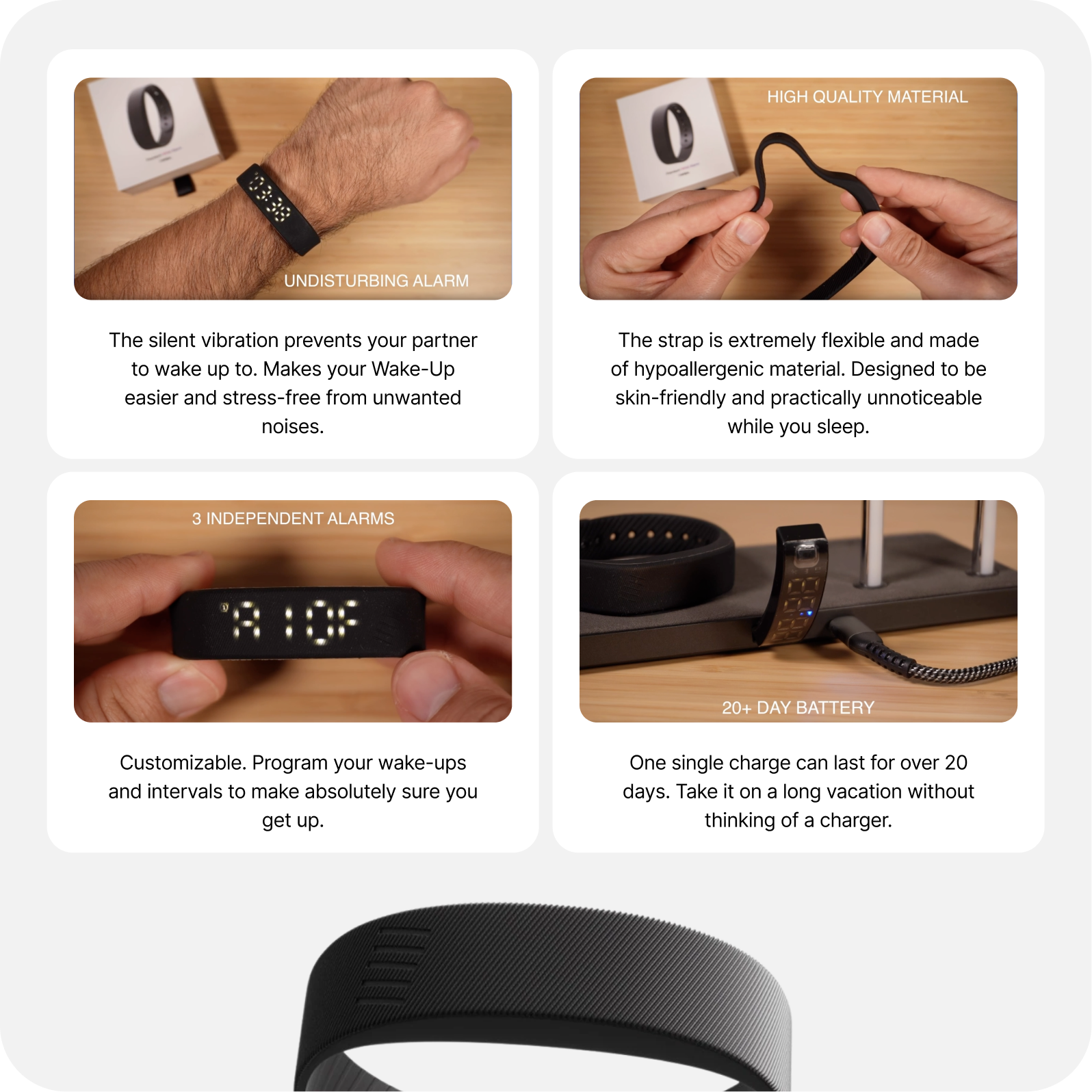 Onyx Sleep Wrist Alarm