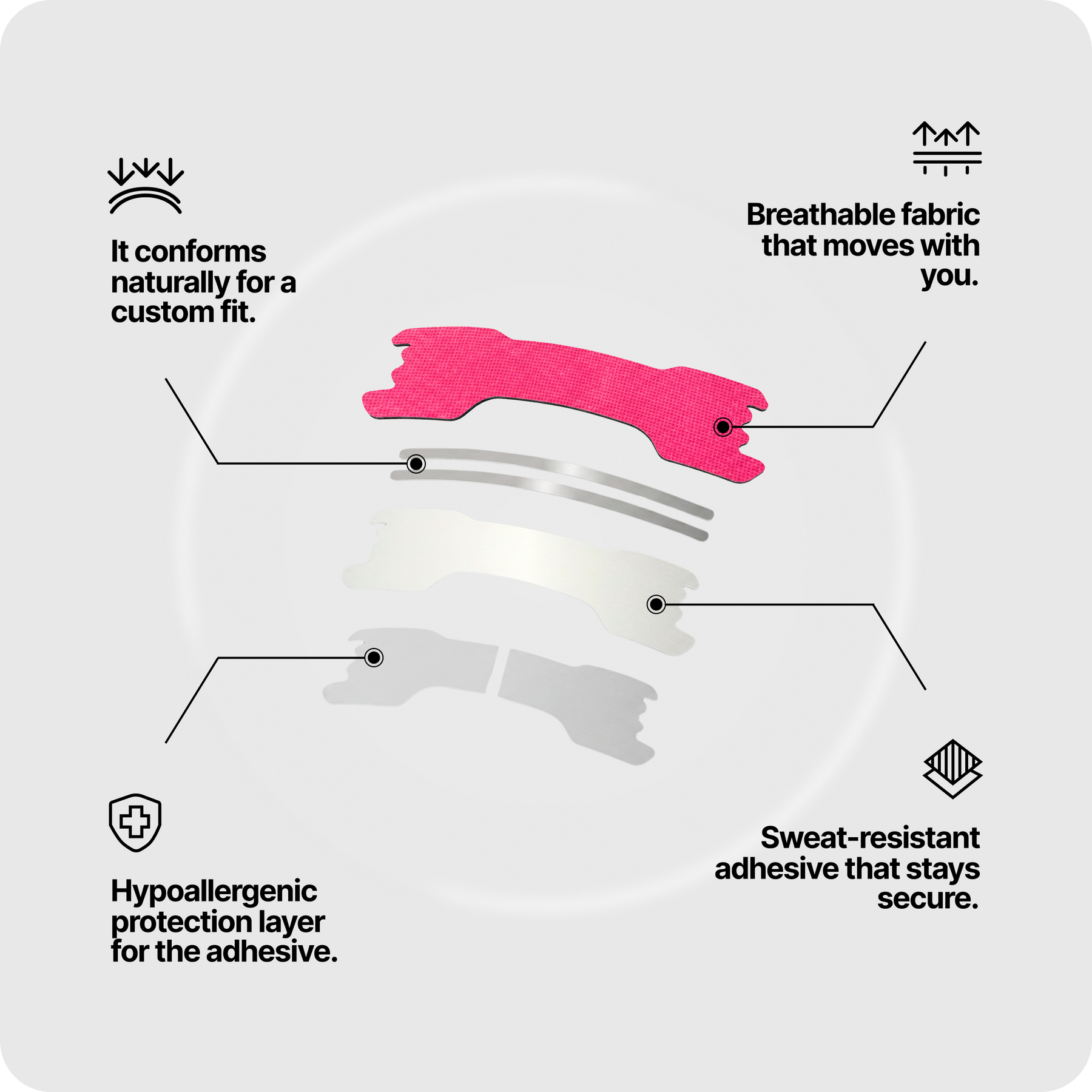 Pink Nasal Strips [Year Supply]