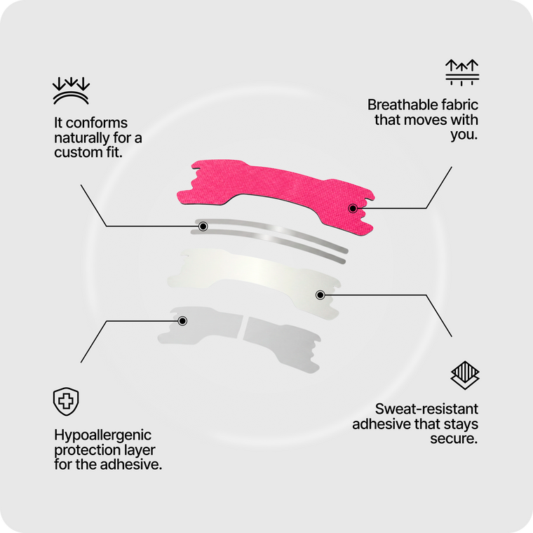 Pink Nasal Strips [Year Supply]