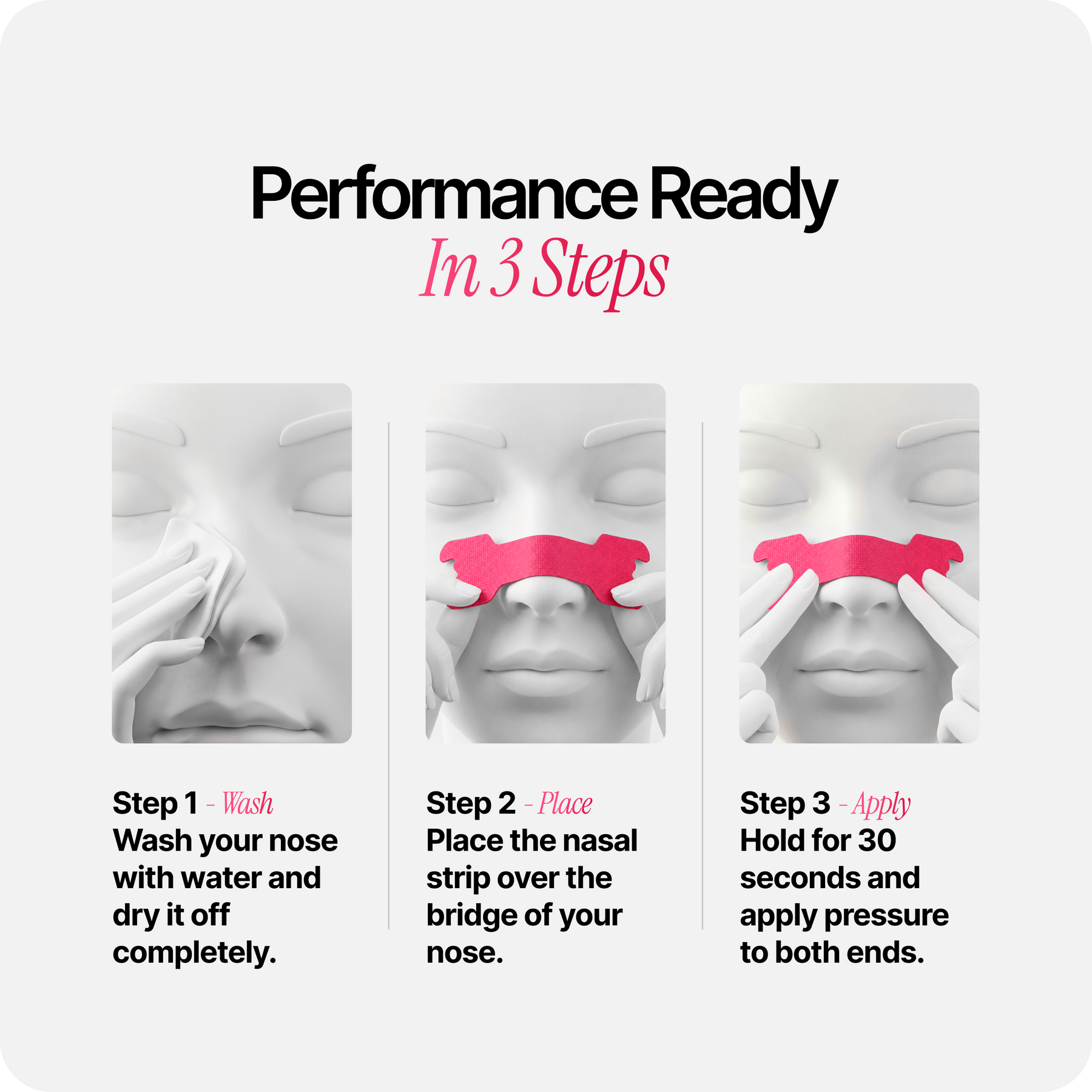 Pink Nasal Strips [Year Supply]