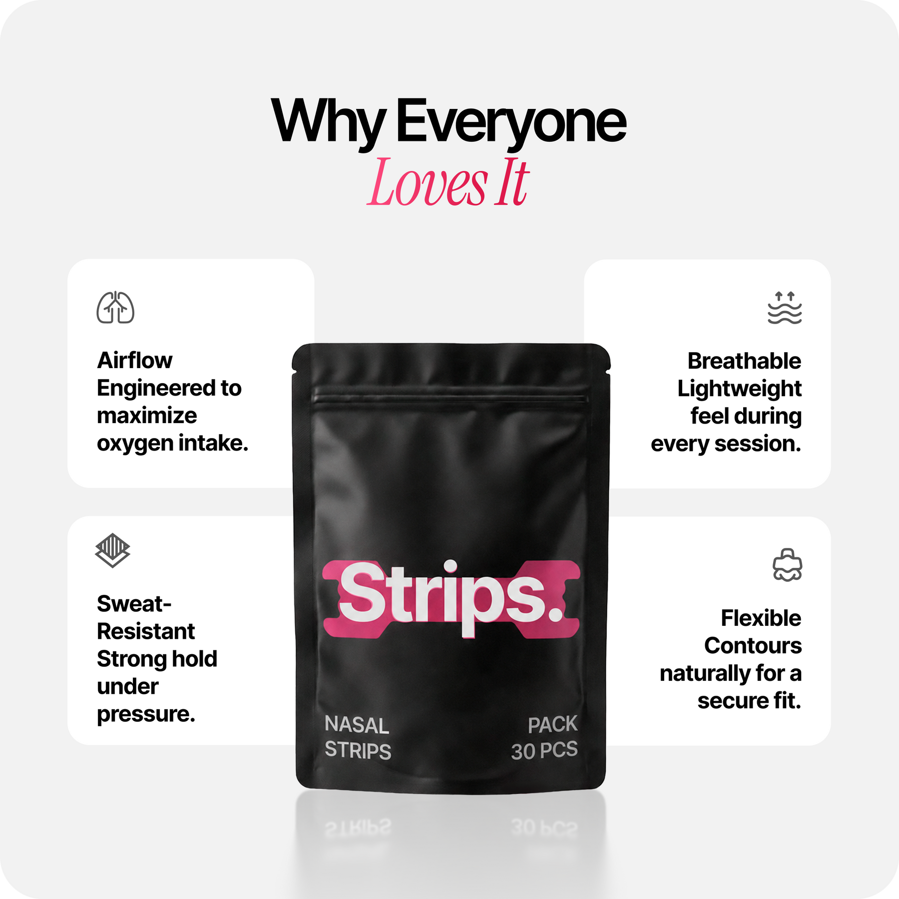 Pink Nasal Strips [Year Supply]