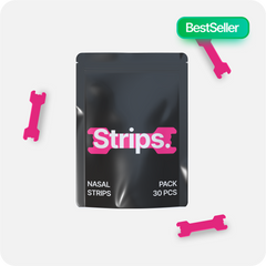 HISTRIPS nasal strip pink color for deep nasal breathing