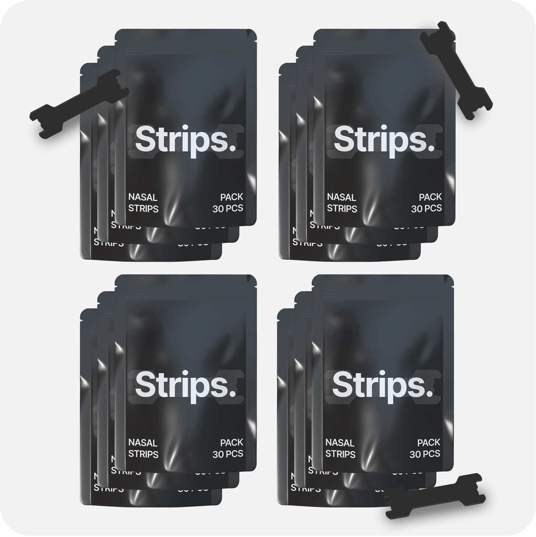 Black Nasal Strips [YEAR SUPPLY]