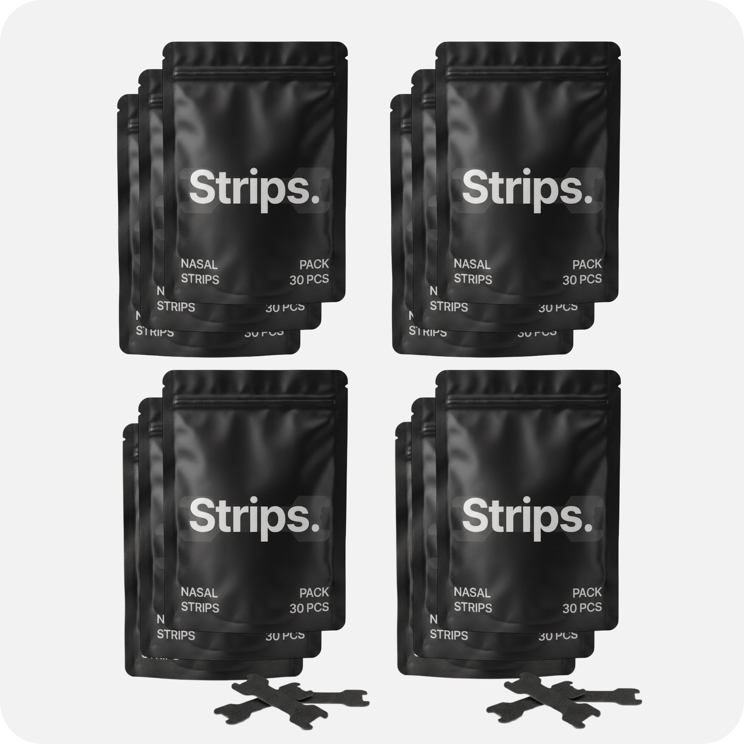 Black Nasal Strips [YEAR SUPPLY]