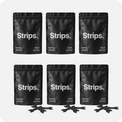Black Nasal Strips [6-Pack]