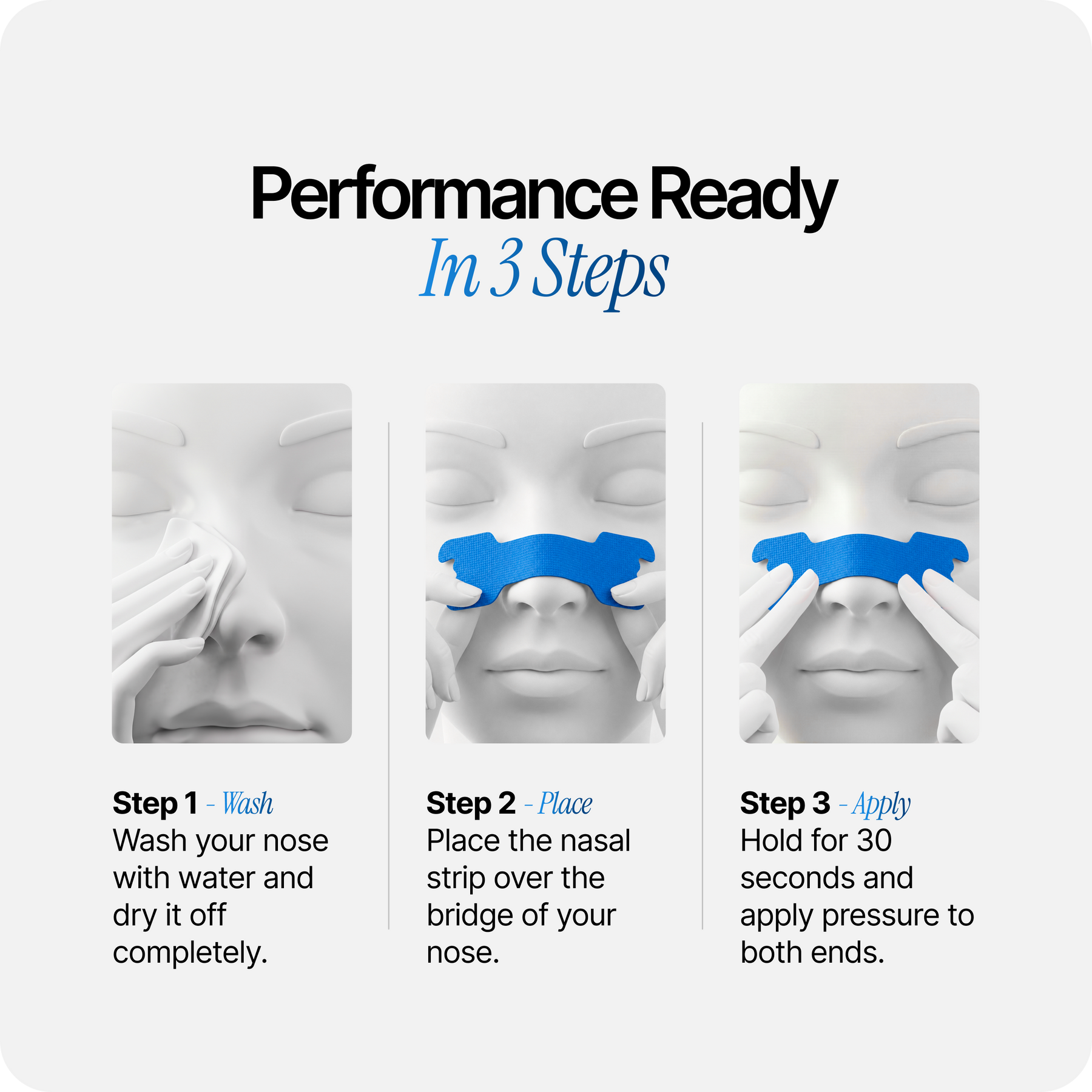 Blue Nasal Strips [6-Pack]