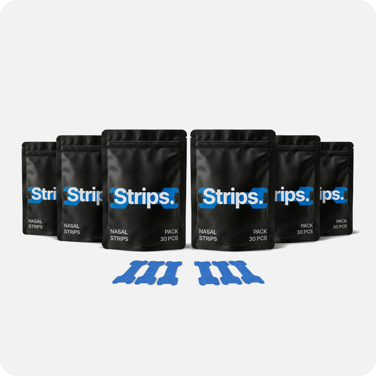 Blue Nasal Strips [6-Pack]