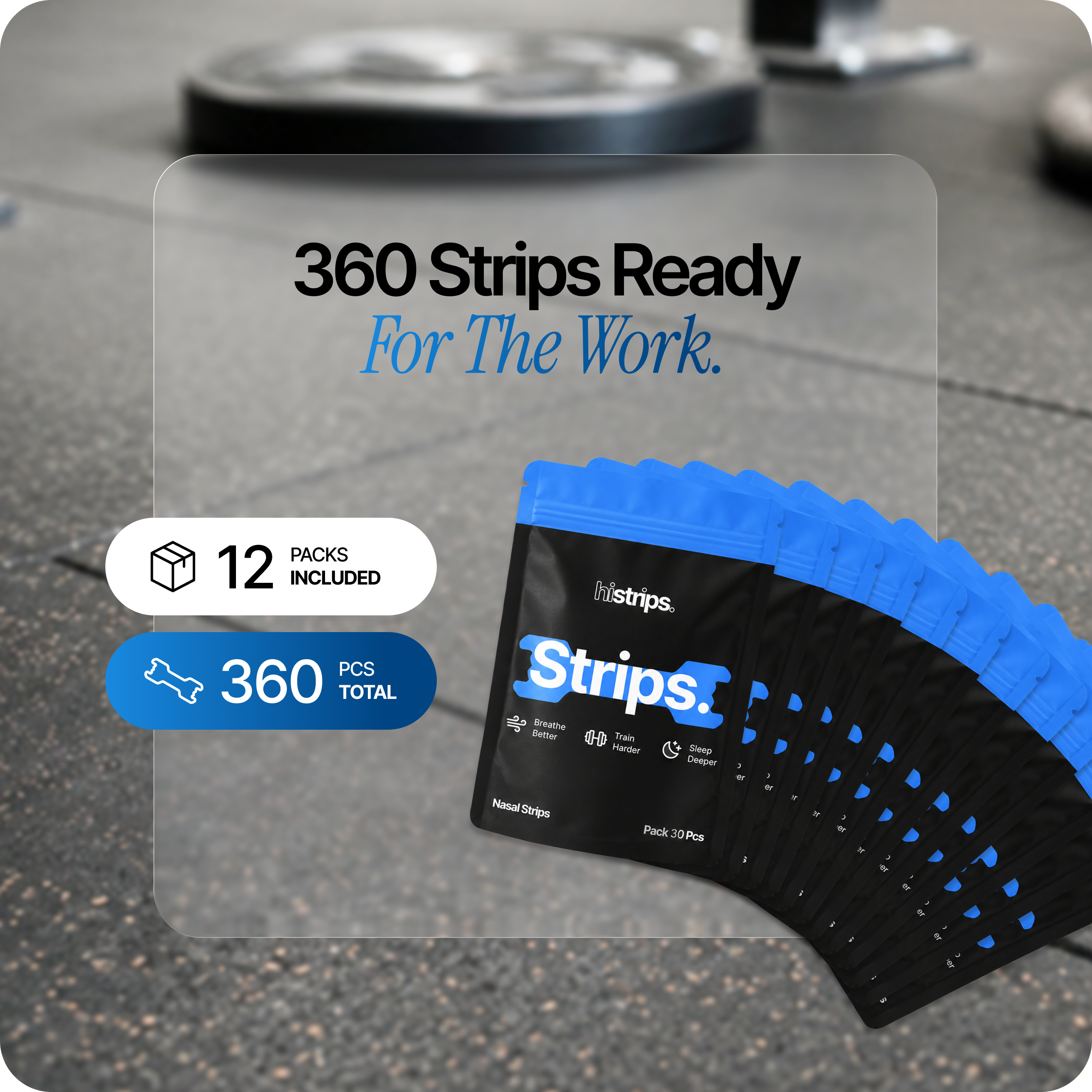 Blue Nasal Strips [Year Supply]