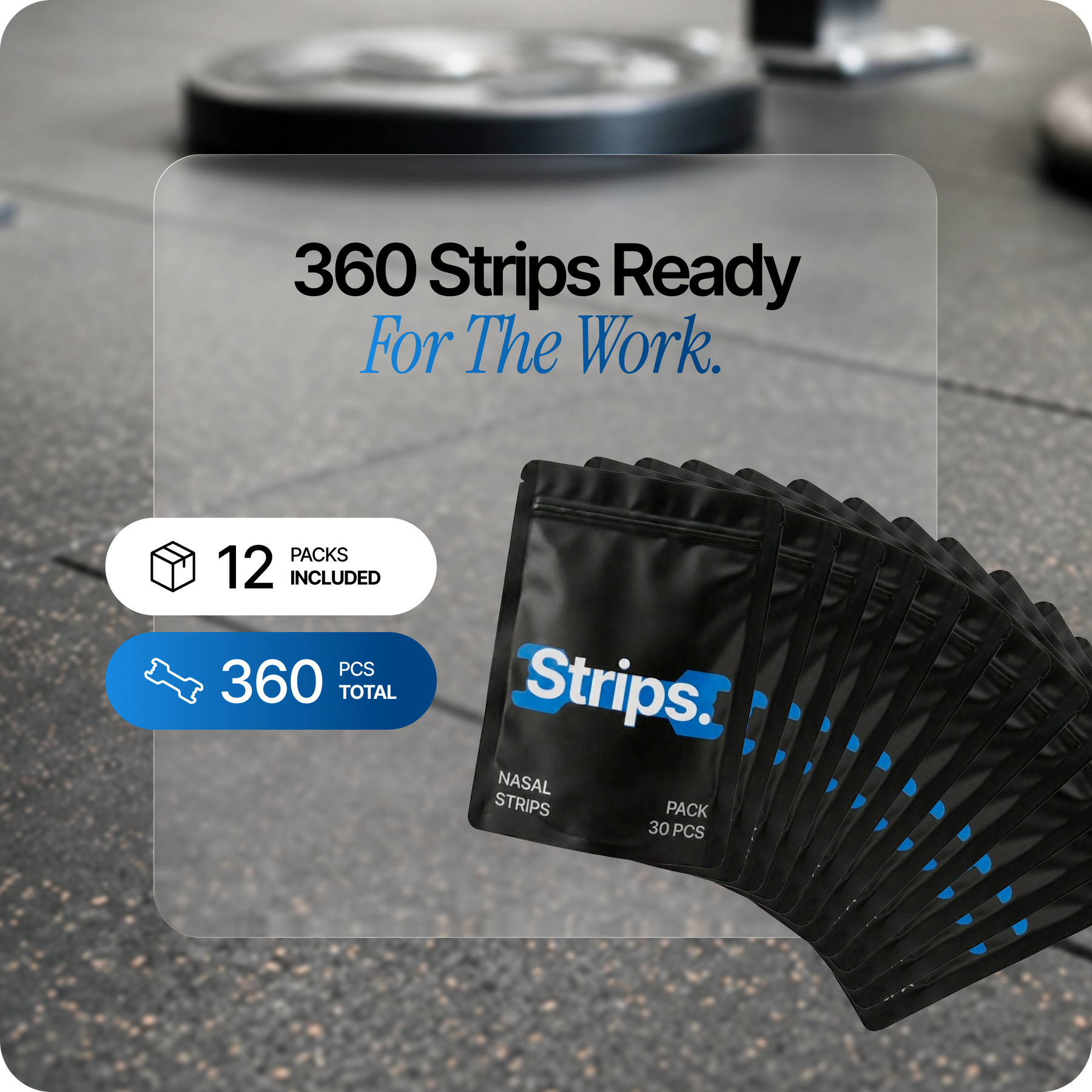 Blue Nasal Strips [Year Supply]