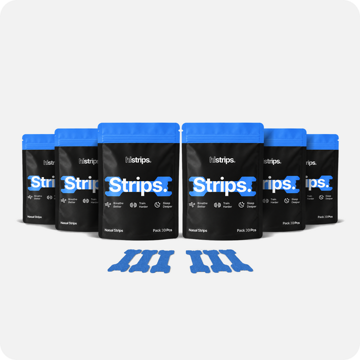 Blue Nasal Strips [6-Pack]